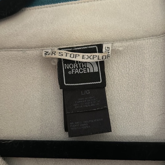 HP The North Face Windwall blue/teal jacket in women’s large. - Picture 4 of 8